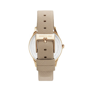Kenneth Cole New York Damen Uhr Armbanduhr Leder KC15109003