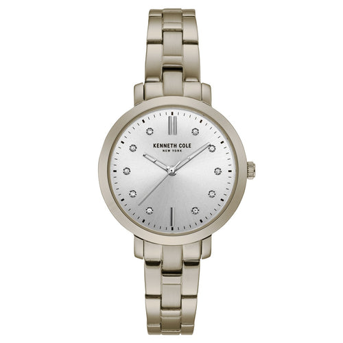 Kenneth Cole New York Damen-Armbanduhr Analog Quarz Edelstahl KC15173006