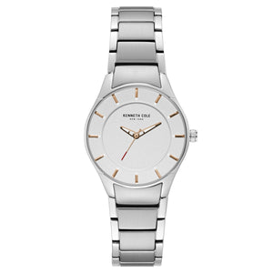 Kenneth Cole New York Damen-Armbanduhr Analog Quarz Edelstahl KC15201001