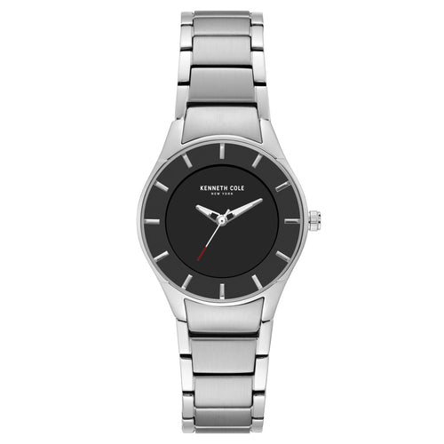 Kenneth Cole New York Damen-Armbanduhr Analog Quarz Edelstahl KC15201002