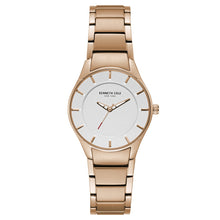 Laden Sie das Bild in den Galerie-Viewer, Kenneth Cole New York Damen-Armbanduhr Analog Quarz Edelstahl KC15201004