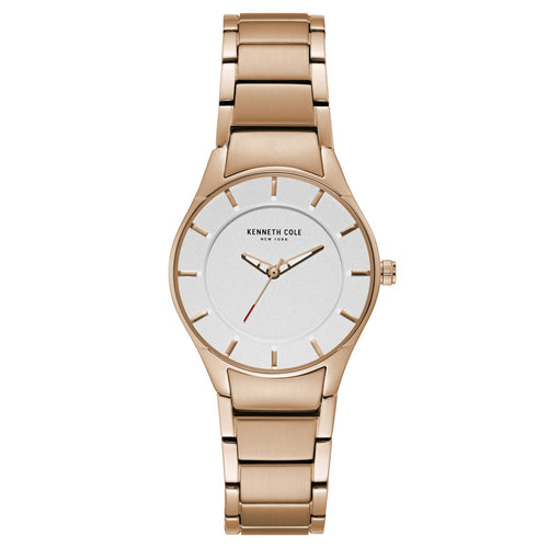 Kenneth Cole New York Damen-Armbanduhr Analog Quarz Edelstahl KC15201004