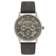 Laden Sie das Bild in den Galerie-Viewer, Kenneth Cole New York Herren-Armbanduhr Analog Quarz Leder KC15203002