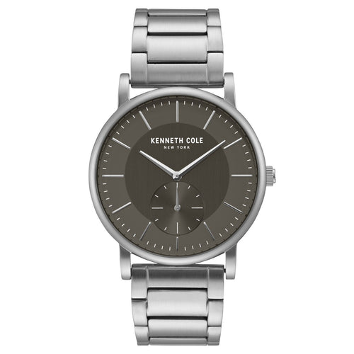 Kenneth Cole New York Herren-Armbanduhr Analog Quarz Edelstahl KC50066001
