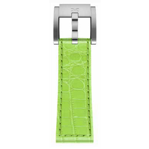 TW Steel Marc Coblen Armband Uhrenband Leder 22 MM Kroko hellgrün LB_HG_K_S