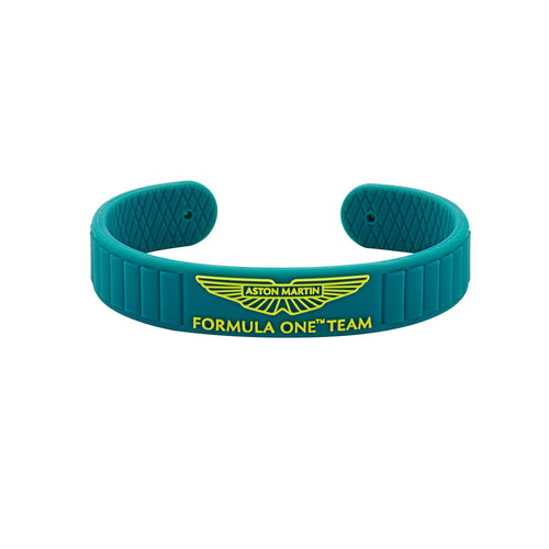ASTON MARTIN Herren Armband Armreif Silikon Grün AM FORMULA 1 MJFBF5BU5