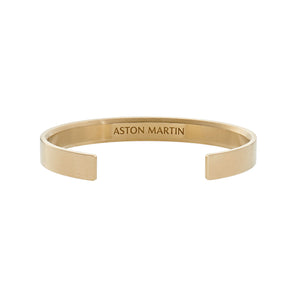 ASTON MARTIN Herren Armband Armreif Edelstahl Gold AML ICON MJIBF5BL5