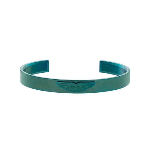 ASTON MARTIN Herren Armband Armreif Edelstahl IP Grün AML ICON MJIBF5BL6