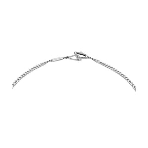 ASTON MARTIN Herren Halskette Edelstahl Anhänger silber AML ICON MJIBF5NU0