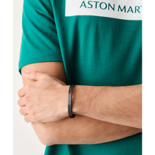 Laden Sie das Bild in den Galerie-Viewer, ASTON MARTIN Herren Armband Armreif Edelstahl Gun AML ICON MJIGS6BL1