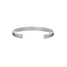 Laden Sie das Bild in den Galerie-Viewer, ASTON MARTIN Herren Armband Armreif Edelstahl silber AML ICON MJIGS6BM0