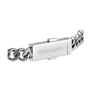 ASTON MARTIN Herren Armband Armkette Edelstahl silber AML ICON MJIUF5BM2
