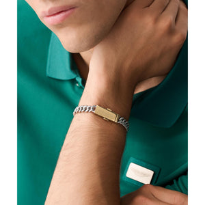 ASTON MARTIN Herren Armband Armkette Edelstahl bicolor AML ICON MJIUF5BM4