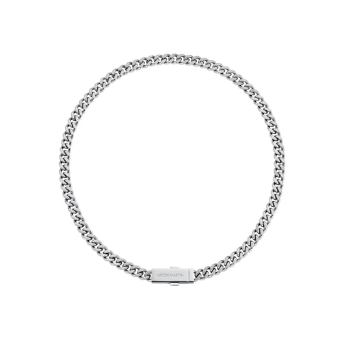 ASTON MARTIN Herren Halskette Edelstahl silber AML ICON MJIUF5NU0