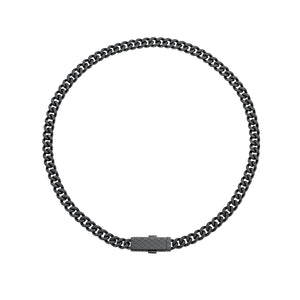 ASTON MARTIN Herren Halskette Edelstahl schwarz AML ICON MJIUF5NU1