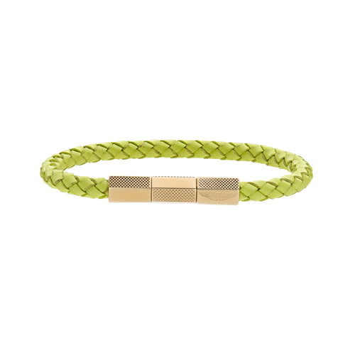 ASTON MARTIN Herren Armband Lederband Edelstahl AML THRILL MJRIF5BU3