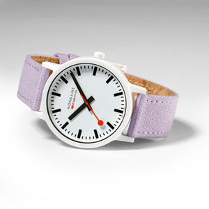 Mondaine Unisex Uhr Armbanduhr 41 mm MS1.41110.LQ1 Essence Textil
