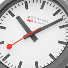 Laden Sie das Bild in den Galerie-Viewer, Mondaine Unisex Uhr Armbanduhr 41 mm MS1.41111.LH Essence Textil