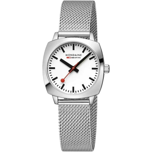 Mondaine Damen Uhr Classic Armbanduhr 31 mm MSL.31110.SM Edelstahl