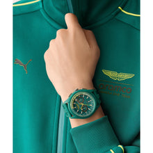 Laden Sie das Bild in den Galerie-Viewer, ASTON MARTIN Herren Uhr Chrono Analog Quarz AM FORMULA 1 MTFB1F604 Silikon