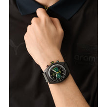 Laden Sie das Bild in den Galerie-Viewer, ASTON MARTIN Herren Uhr Armbanduhr Chrono AM FORMULA 1 MTFD2F602 Silikon