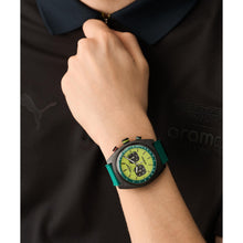 Laden Sie das Bild in den Galerie-Viewer, ASTON MARTIN Herren Uhr Armbanduhr Chrono AM FORMULA 1 MTFD2F603 Silikon