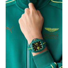 Laden Sie das Bild in den Galerie-Viewer, ASTON MARTIN Herren Uhr Multifunktion Quarz AM FORMULA 1 MTFF1F601 Silikon
