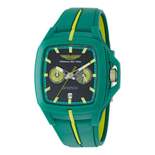 Laden Sie das Bild in den Galerie-Viewer, ASTON MARTIN Herren Uhr Multifunktion Quarz AM FORMULA 1 MTFF1F601 Silikon