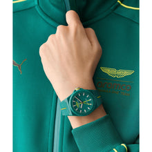 Laden Sie das Bild in den Galerie-Viewer, ASTON MARTIN Herren Uhr Armbanduhr Quarz AM FORMULA 1 MTFH1F602 Silikon