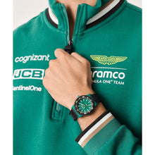 Laden Sie das Bild in den Galerie-Viewer, ASTON MARTIN Herren Uhr Analog Quarz AM FORMULA 1 MTFK1F502 Silikon