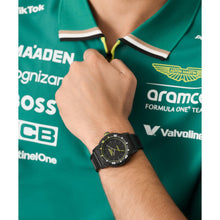 Laden Sie das Bild in den Galerie-Viewer, ASTON MARTIN Herren Uhr Analog Quarz AM FORMULA 1 MTFK1F503 Silikon