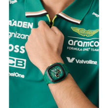 Laden Sie das Bild in den Galerie-Viewer, ASTON MARTIN Herren Uhr Analog Quarz AM FORMULA 1 MTFO1F501 Silikon