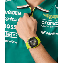 Laden Sie das Bild in den Galerie-Viewer, ASTON MARTIN Herren Uhr Analog Quarz AM FORMULA 1 MTFO1F503 Silikon