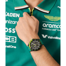 Laden Sie das Bild in den Galerie-Viewer, ASTON MARTIN Herren Uhr Analog Quarz AM FORMULA 1 MTFP1F501 Silikon