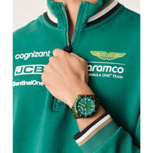 Laden Sie das Bild in den Galerie-Viewer, ASTON MARTIN Herren Uhr Analog Quarz AM FORMULA 1 MTFP1F503 Silikon
