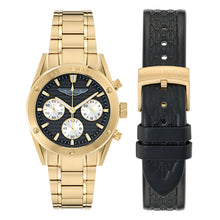 Laden Sie das Bild in den Galerie-Viewer, ASTON MARTIN Herren Uhr Chronograph Armbanduhr AML ICON MTIB2S601 SET