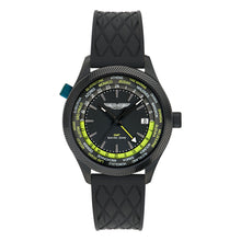 Laden Sie das Bild in den Galerie-Viewer, ASTON MARTIN Herren Uhr GMT-Uhr Analog Quarz AML ICON MTIZ1F501 Silikon