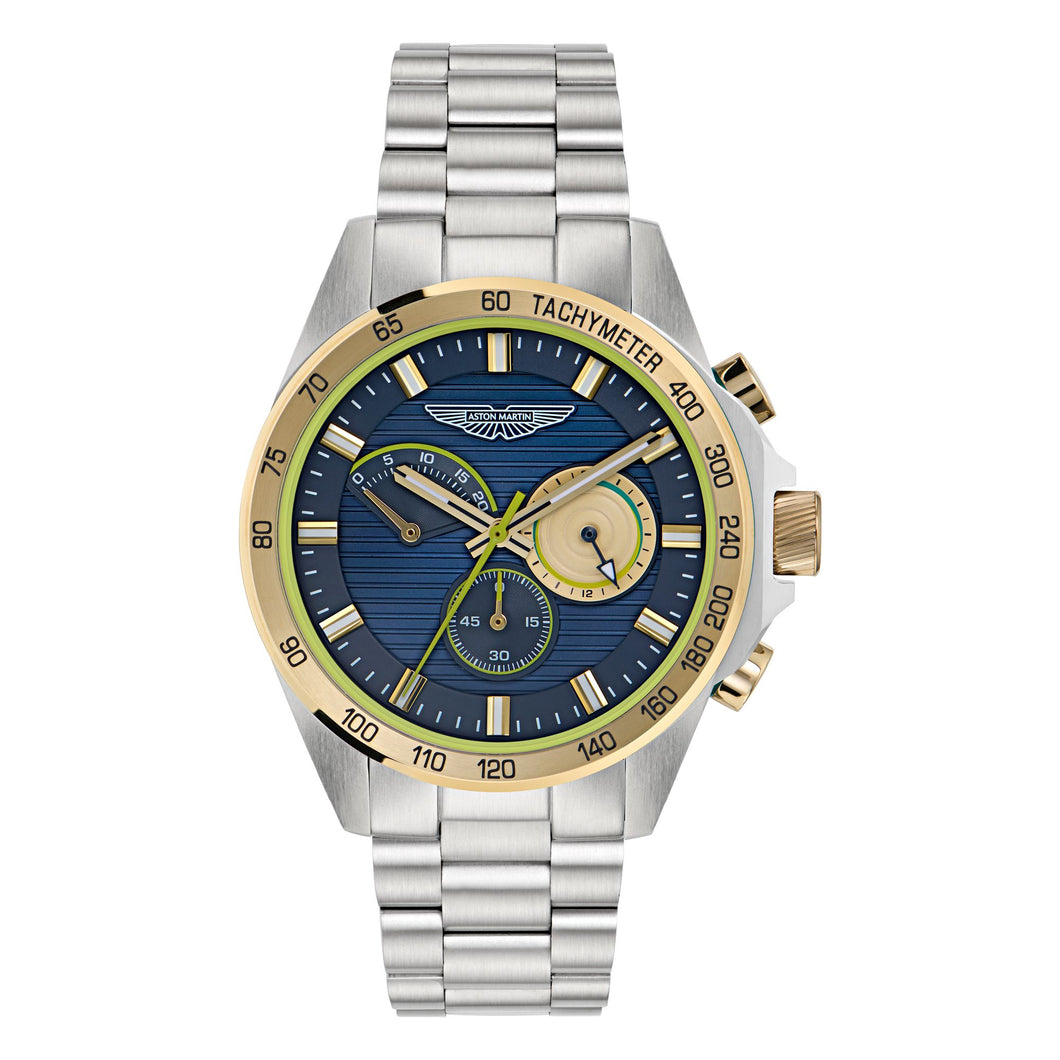 ASTON MARTIN Herren Uhr Chronograph Armbanduhr AML THRILL MTRH1F505 Edelstahl