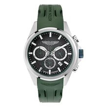 Laden Sie das Bild in den Galerie-Viewer, ASTON MARTIN Herren Uhr Chrono Armbanduhr AML THRILL MTRH2S604 Silikon