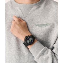 Laden Sie das Bild in den Galerie-Viewer, ASTON MARTIN Herren Uhr Chrono Armbanduhr AML THRILL MTRH3F601 Silikon