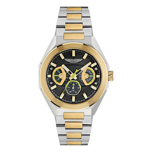 ASTON MARTIN Herren Uhr Multifunktion Armbanduhr AML THRILL MTRI1F504 Edelstahl