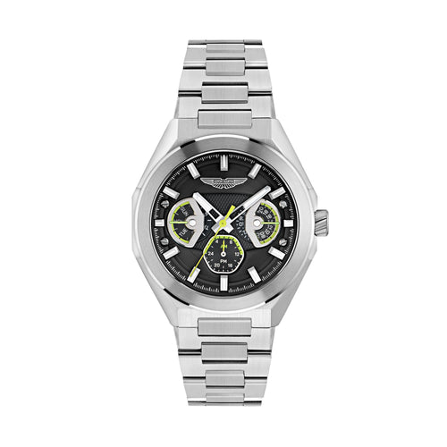 ASTON MARTIN Herren Uhr Multifunktion Armbanduhr AML THRILL MTRI1F505 Edelstahl