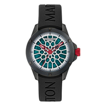 Laden Sie das Bild in den Galerie-Viewer, ASTON MARTIN Herren Automatik Uhr Armbanduhr AML THRILL MTRR1F502 Silikon