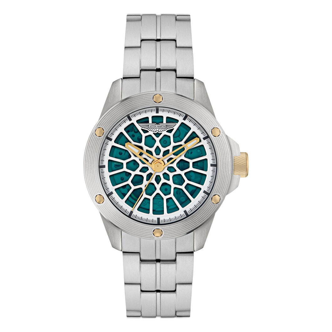 ASTON MARTIN Herren Automatik Uhr Armbanduhr AML THRILL MTRR1F505 Titan