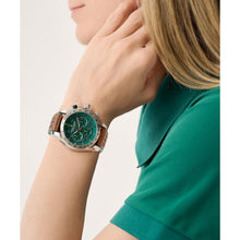 Laden Sie das Bild in den Galerie-Viewer, ASTON MARTIN Herren Uhr Chrono Armbanduhr AML THRILL MTRS1F501 Silikon/Leder