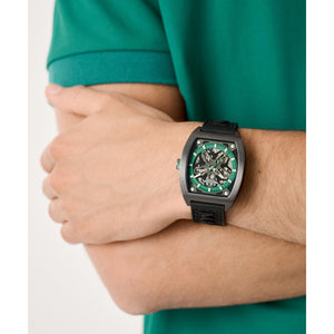 ASTON MARTIN Herren Automatik Uhr Armbanduhr AML THRILL MTRT1F502 Silikon