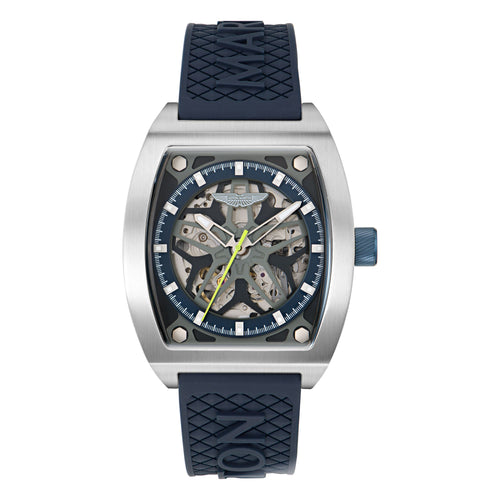 ASTON MARTIN Herren Automatik Uhr Armbanduhr AML THRILL MTRT1F503 Silikon