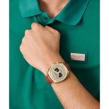 Laden Sie das Bild in den Galerie-Viewer, ASTON MARTIN Herren Uhr Chronograph Armbanduhr AML TIMELESS MTTS2F502 Leder