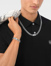 Laden Sie das Bild in den Galerie-Viewer, Philipp Plein Herren Armband Armkette Edelstahl silber PLEIN TAG PJ0AA15BS