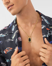 Laden Sie das Bild in den Galerie-Viewer, Philipp Plein Herren Kette Halskette Edelstahl IP Gold PLEIN TAG PJ0AA18NU